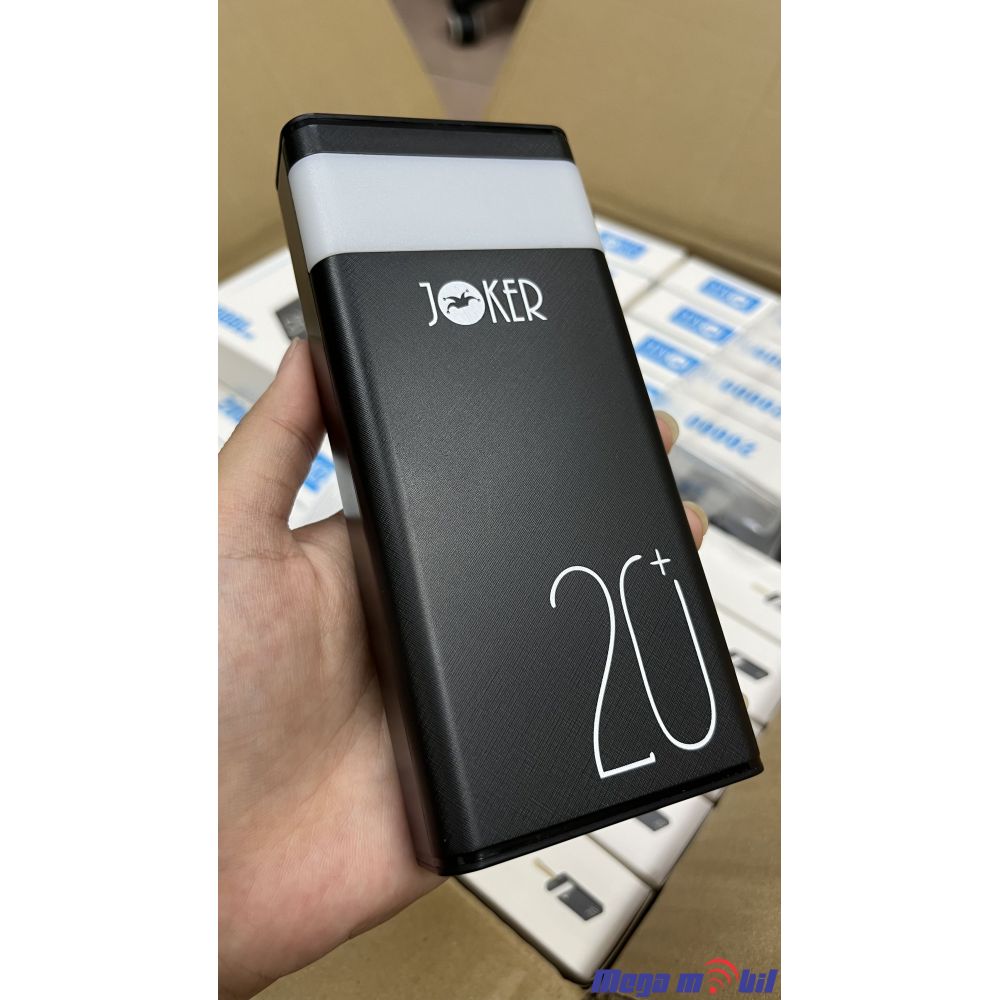 Baterija eksterna 20000mAh JOKER JK20 black